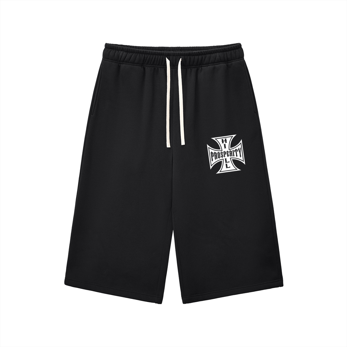 Hill Cross 3/4 Sweats (WHITE LOGO)