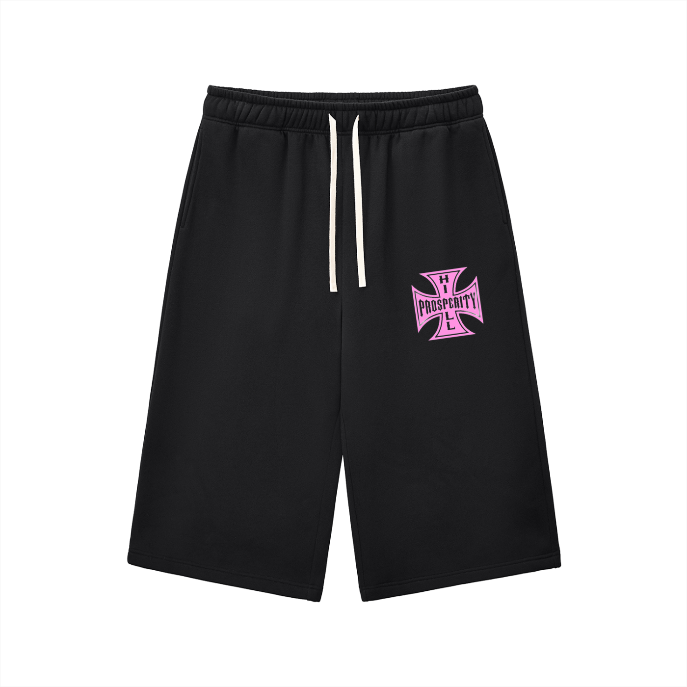 Hill Cross 3/4 Sweats (PINK LOGO)
