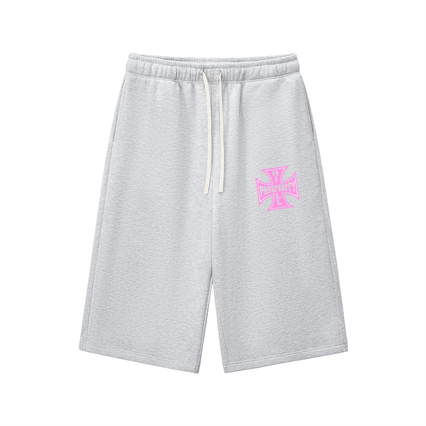 Hill Cross 3/4 Sweats (PINK LOGO)