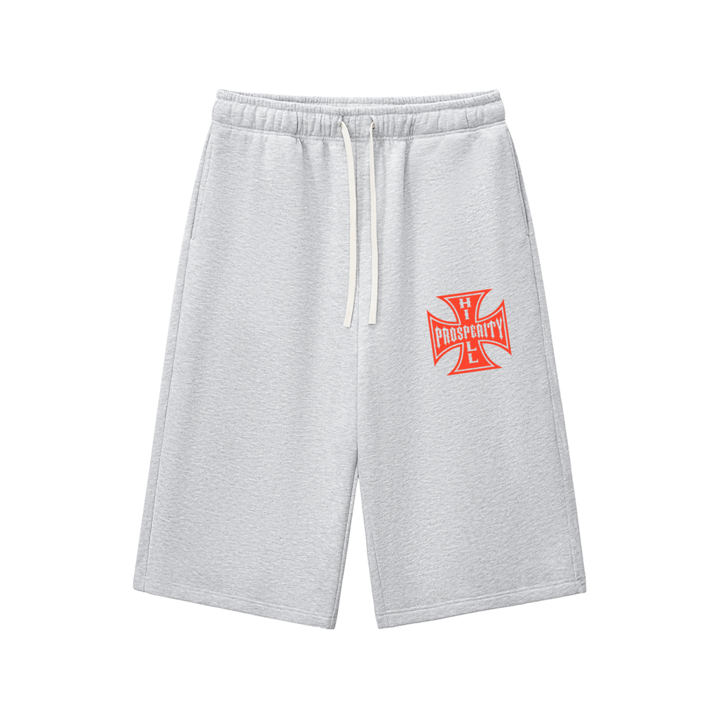 Hill Cross 3/4 Sweats (RED LOGO)