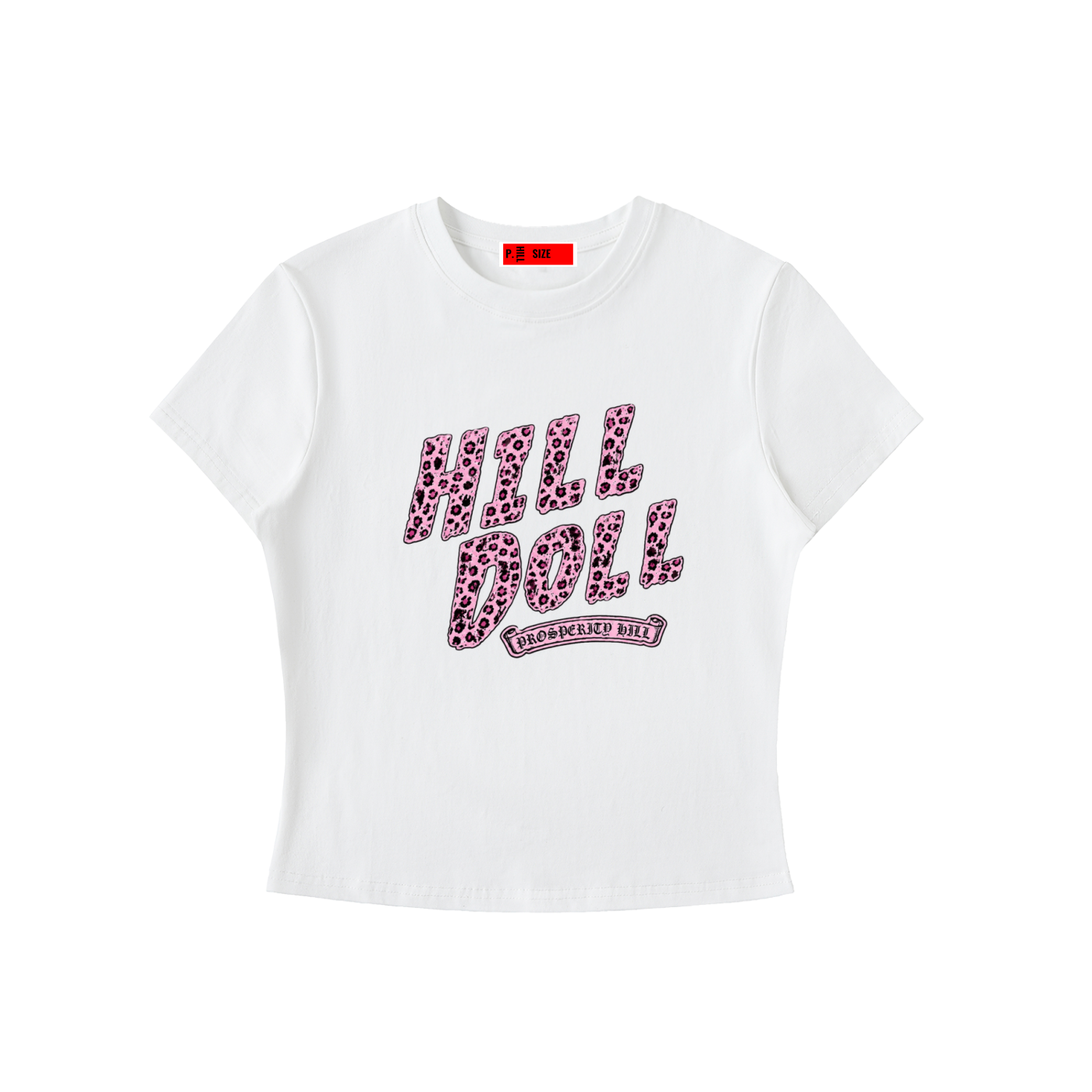 Hill Doll Pink Cheetah Bodycon Crewneck
